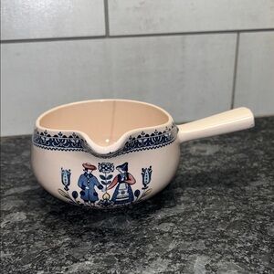 Stanfordshire Old Granite Johnson Brothers Vintage Style gravy boat.